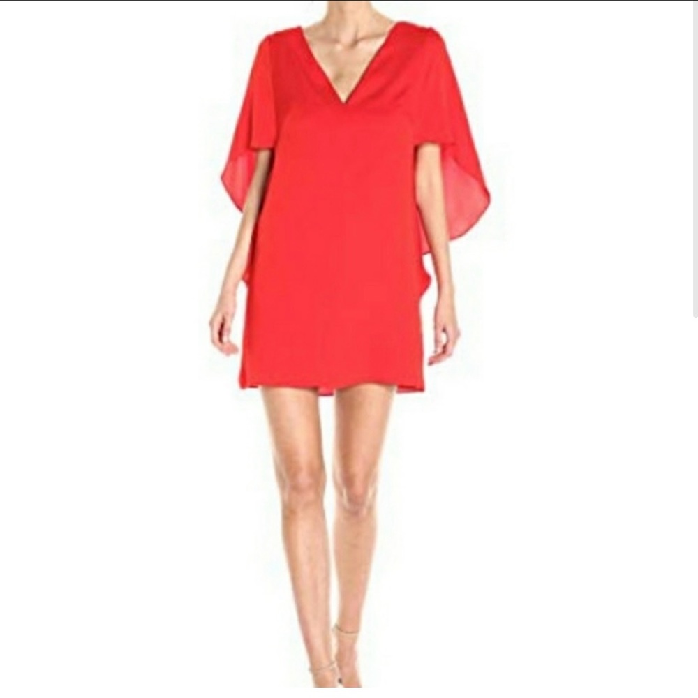 Milly Slim Beetle Dress. Size Small. Color: tomato. New with tags, never worn.